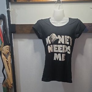 Money Needs ME GRAPHIC TEE Y2K (🛍 Bundle ANY 6/$36)